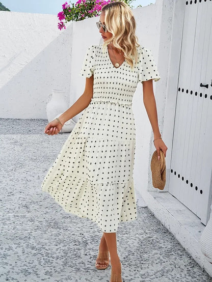 Autumn dress with a loose fit – Nadezhda