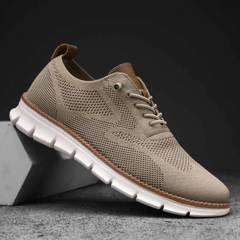 Men's breathable mesh autumn shoes – Colin