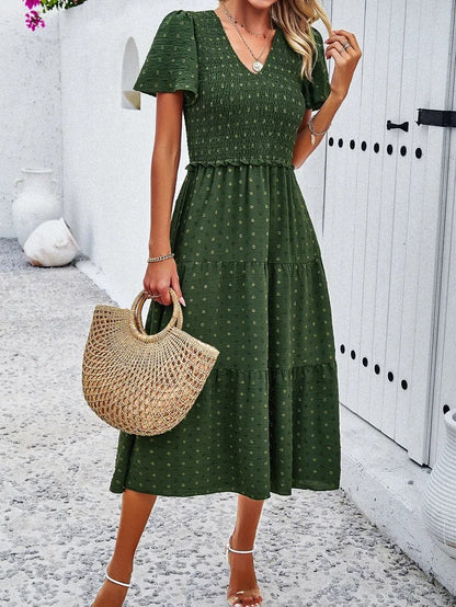 Autumn dress with a loose fit – Nadezhda