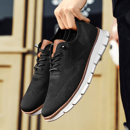 Men's breathable mesh autumn shoes – Colin