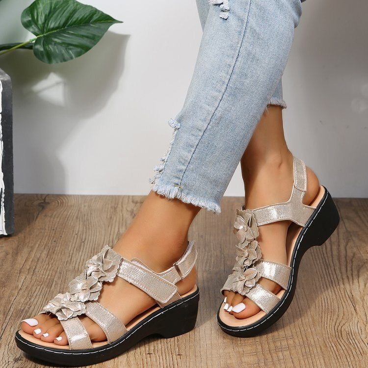 Orthopaedic women's sandals in summer style - Moana