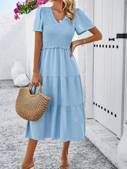 Autumn dress with a loose fit – Nadezhda