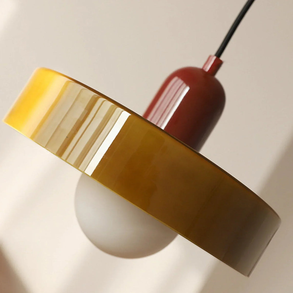 Bauhaus Stained Glass Pendant Lamp 28