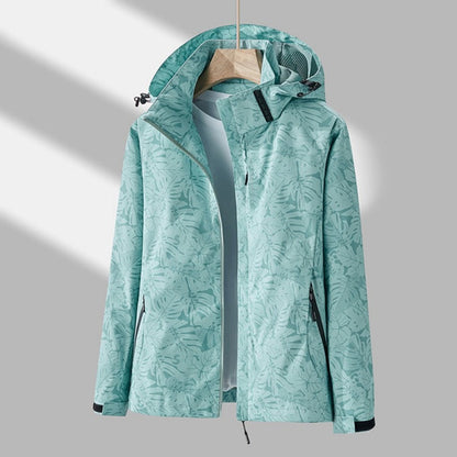 Women's Waterproof Windproof Hooded Lightweight Jacket 7