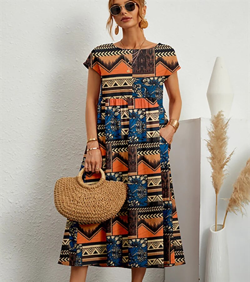 Airy cotton dress – Isadora