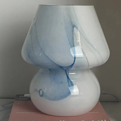 Aesthetic Glass Mushroom Lamp - LumiMush