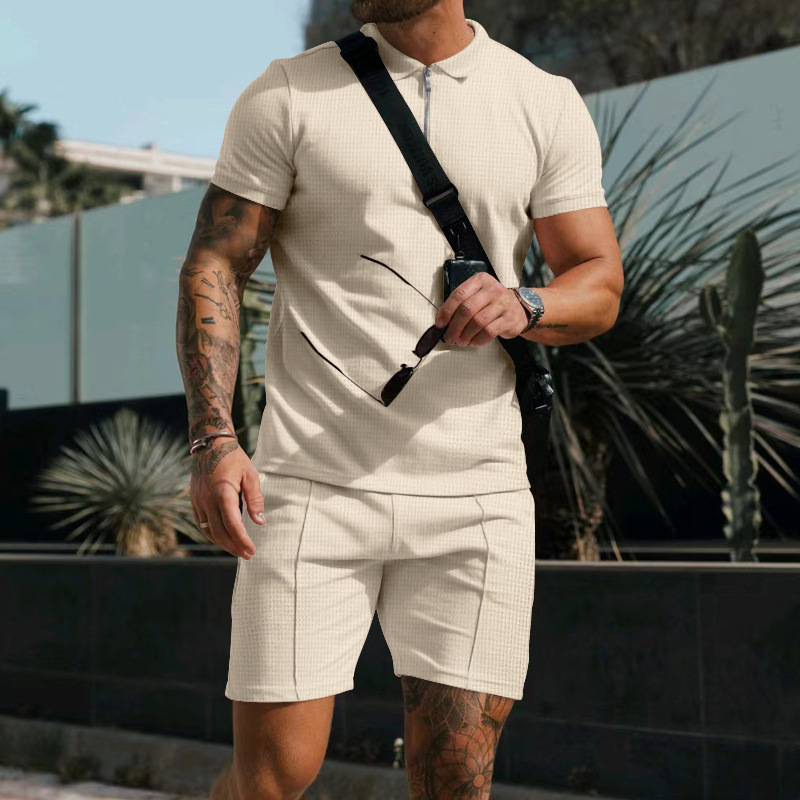 Men's Zomerset with button-front shirt and shorts – Ruben