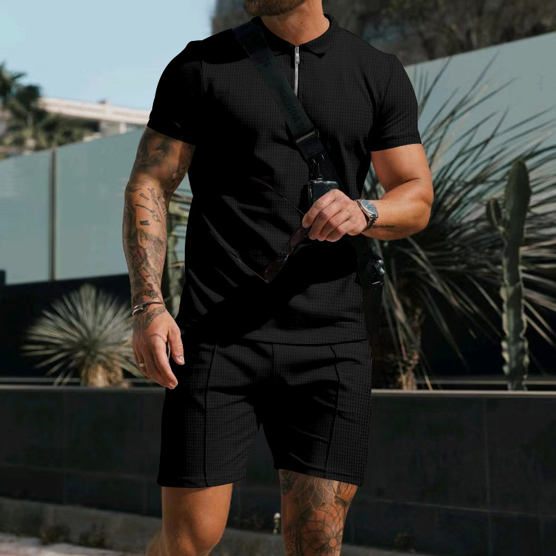 Men's Zomerset with button-front shirt and shorts – Ruben