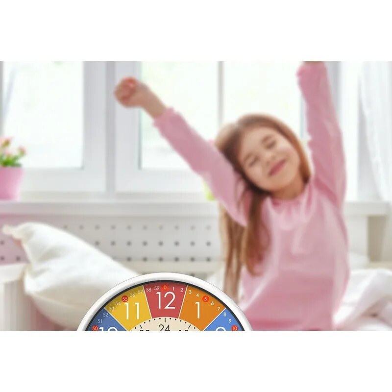 Playful Children's Alarm Clock with Educational Puzzle Function - Tocki