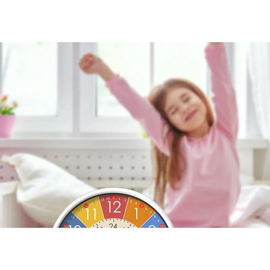 Playful Children's Alarm Clock with Educational Puzzle Function - Tocki