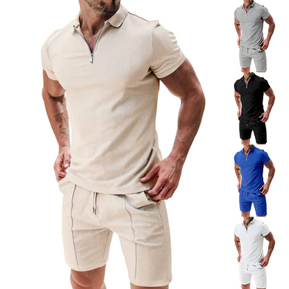 Men's Zomerset with button-front shirt and shorts – Ruben
