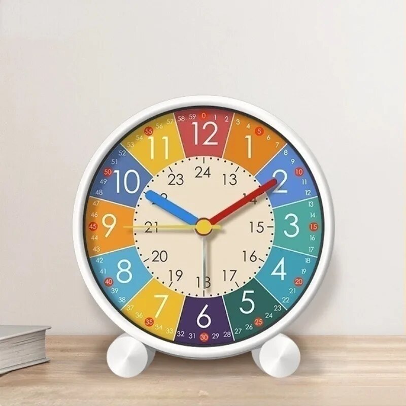 Playful Children's Alarm Clock with Educational Puzzle Function - Tocki
