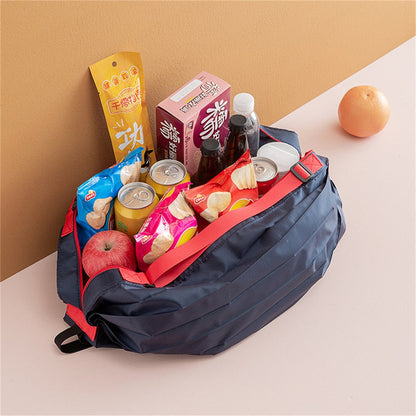 Foldable shopping bag with a large capacity – two for the price of one