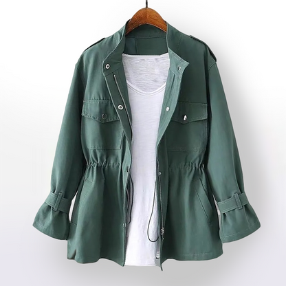 Short Ladies Trench Coat – Clarisse