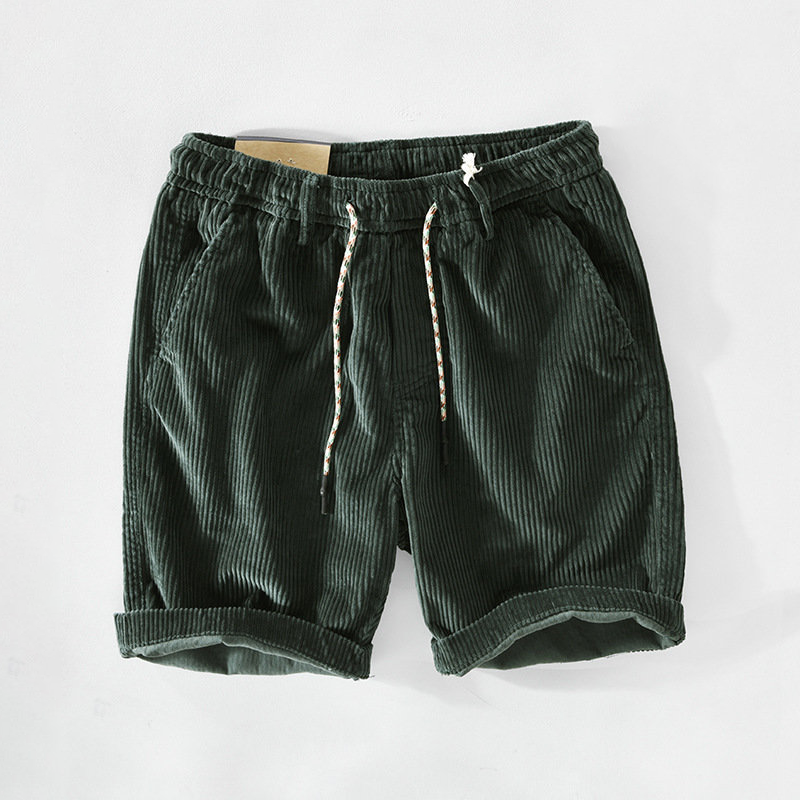 Retro cord shorts for men with a comfortable fit – Raul
