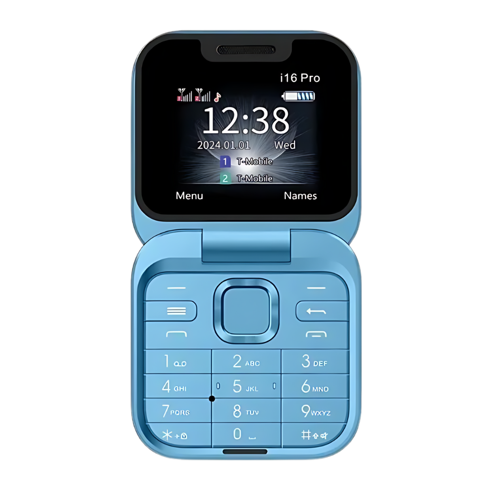 Compact flip phone Dual SIM - FlexFold