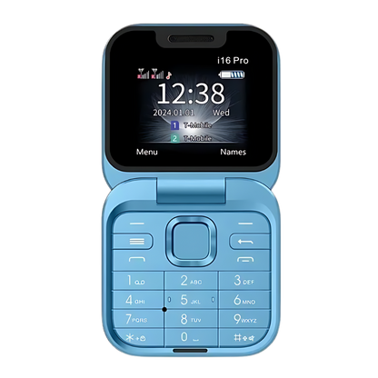 Compact flip phone Dual SIM - FlexFold