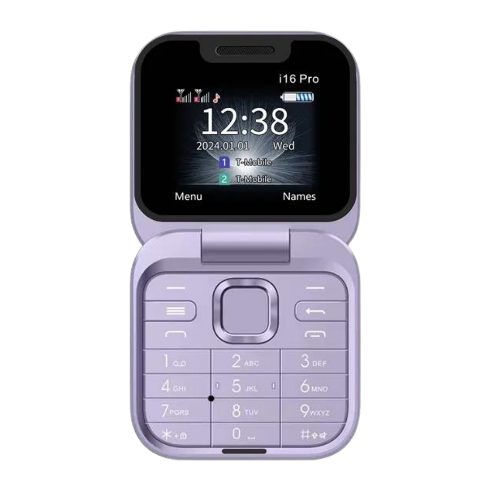Compact flip phone Dual SIM - FlexFold