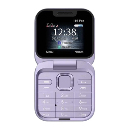 Compact flip phone Dual SIM - FlexFold