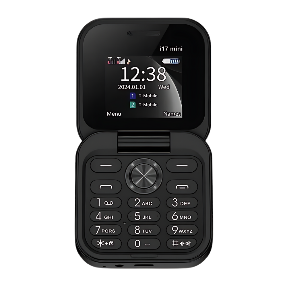 Compact flip phone Dual SIM - FlexFold