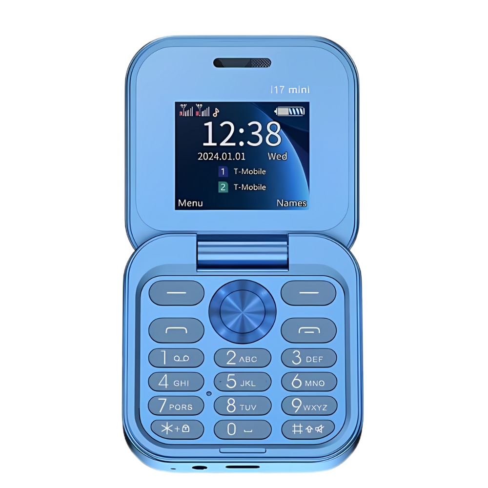 Compact flip phone Dual SIM - FlexFold
