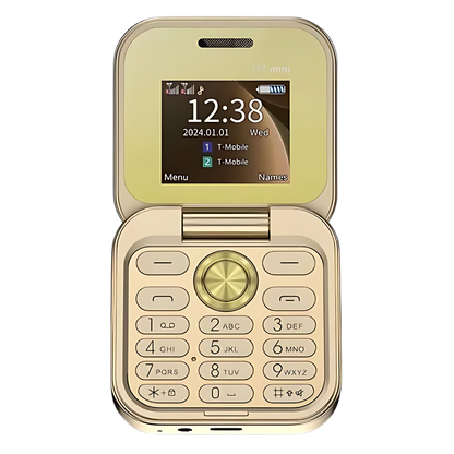Compact flip phone Dual SIM - FlexFold