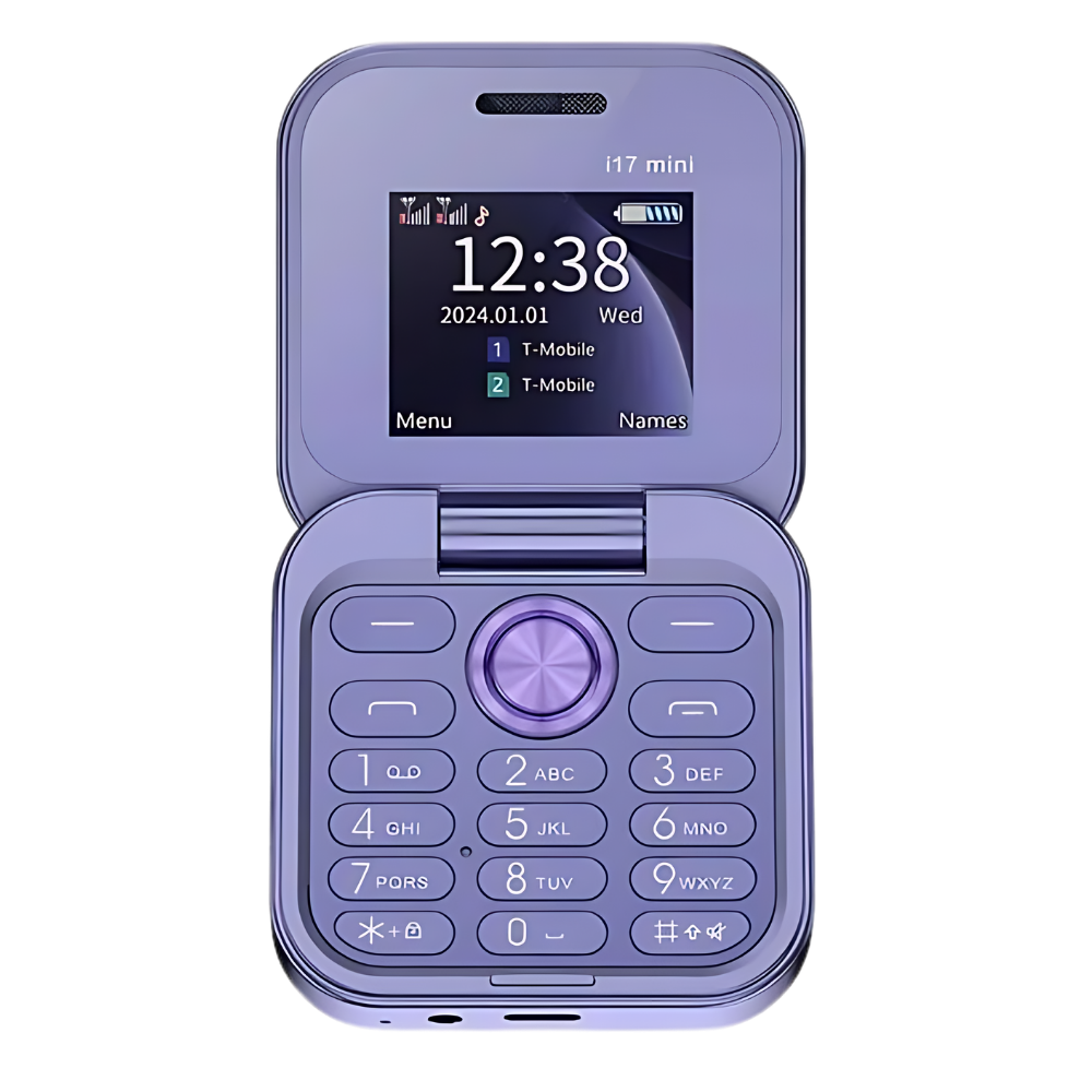 Compact flip phone Dual SIM - FlexFold