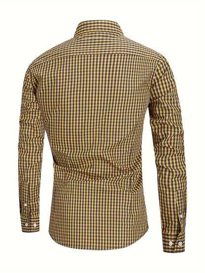 Checked Men’s Shirt with Comfortable Fit - Jules