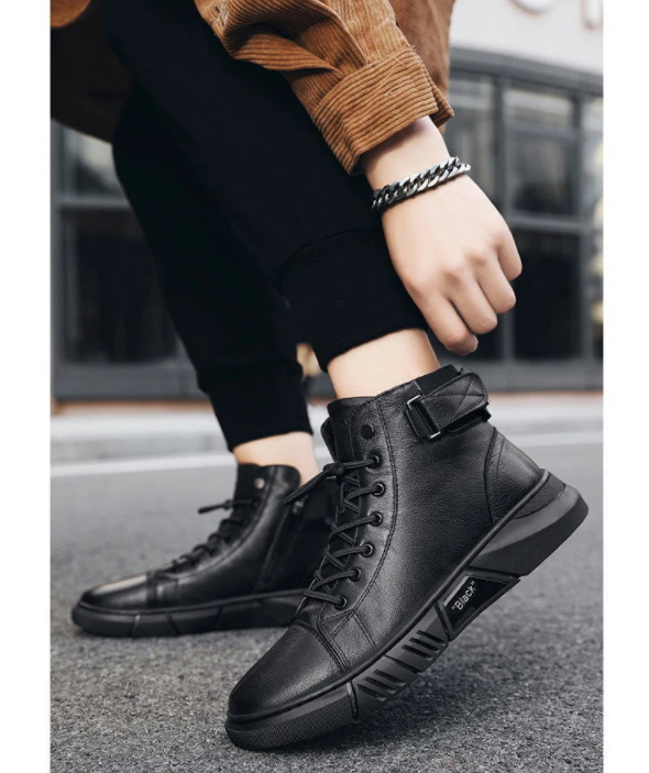 Leather Men's Shoes - PrimeWalk