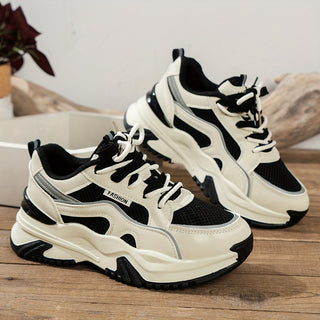 Stylish Ladies Sneakers with High Sole – Romi