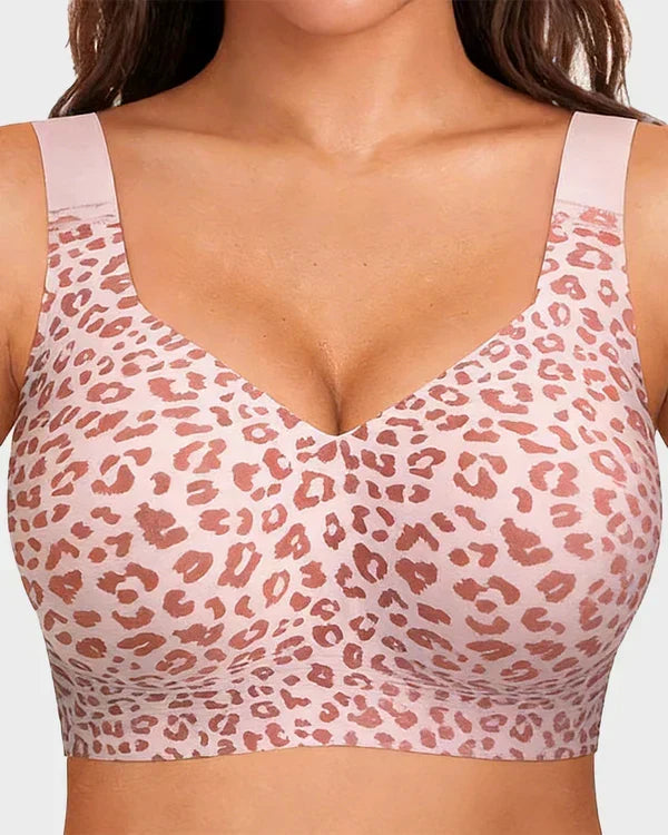Comfortable Wireless Jelly Bra with Full Coverage and Smoothing Fit 1