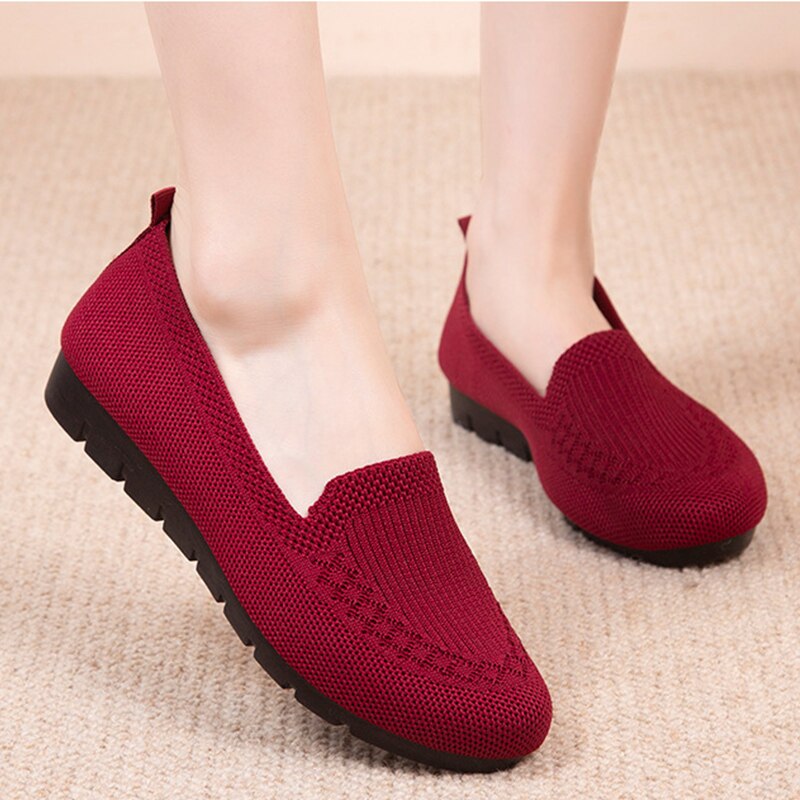Comfortable & Breathable Women's Slip-On Autumn Shoes with Arch Support – Leona