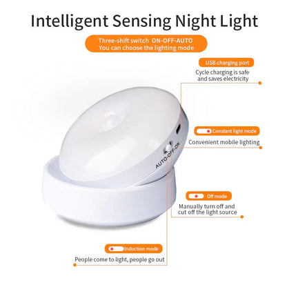 Smart Motion Sensor Night Light - Elara