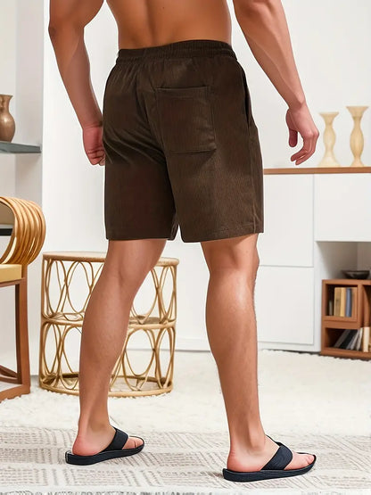 Men's summer swimming trunks with an adjustable waistband – Jens