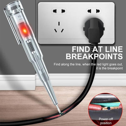 Portable circuit meter for electricians – Voltagrip