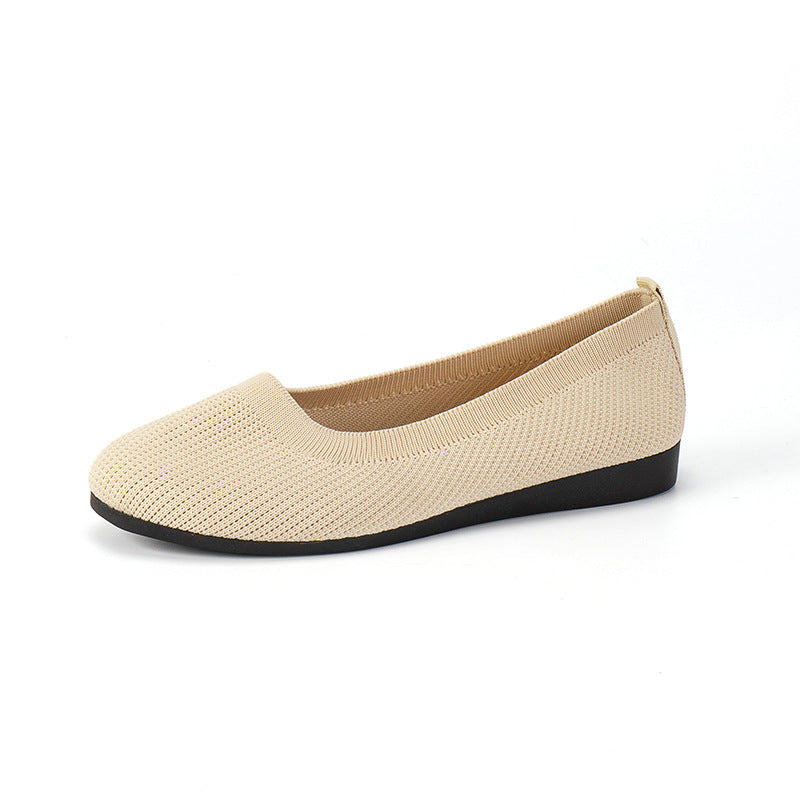Autumn orthopaedic women's ballet flats with comfort sole & classic design – Mia