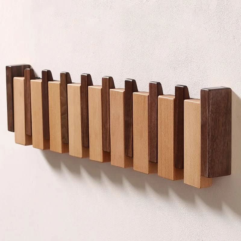 Piano-Style Wall Coat Rack for the Home – Elegant Storage Display 5