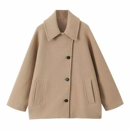 Warm Ladies' Jacket with Classic Cut – Amara