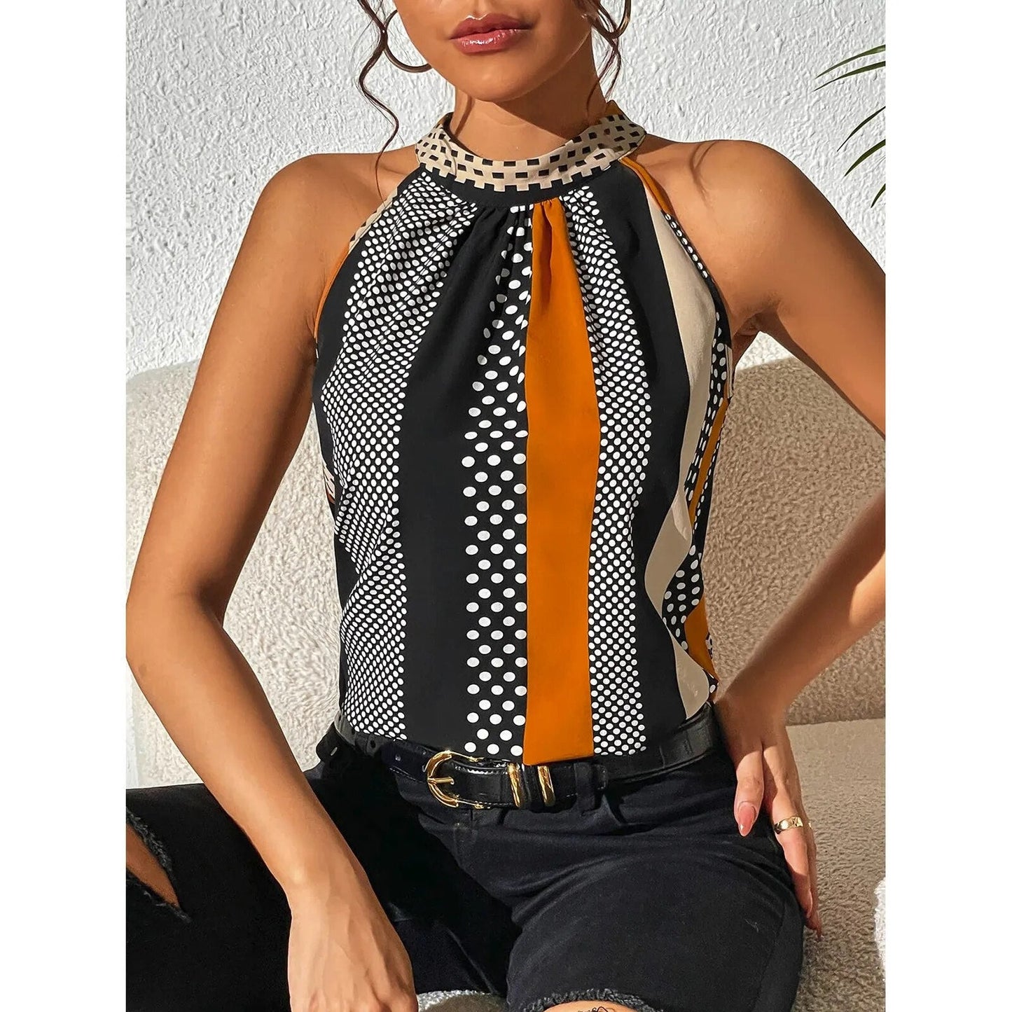 Luxurious Ladies Top with Trendy Design - Celeste