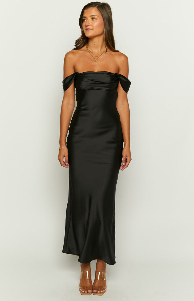 Off-Shoulder Maxi Dress – Saphira