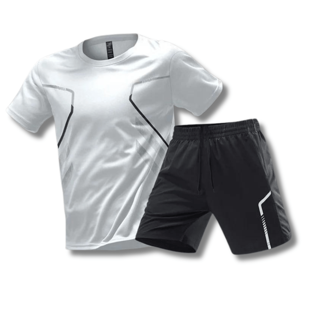 Sports outfit for men – T-shirt and shorts for training & leisure