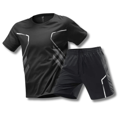 Sports outfit for men – T-shirt and shorts for training & leisure