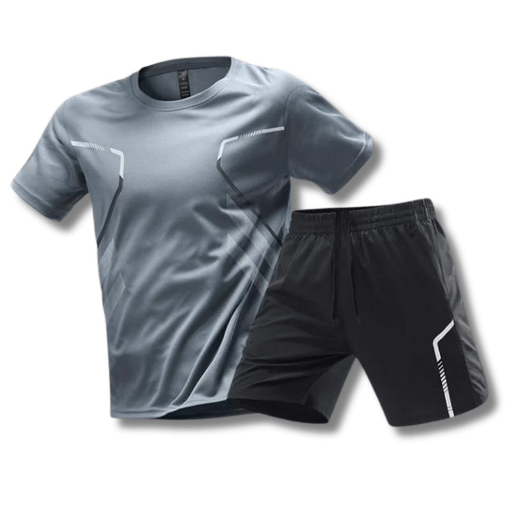 Sports outfit for men – T-shirt and shorts for training & leisure
