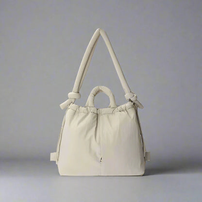 Unique Puffer Handbag with Trendy Volume - Riva