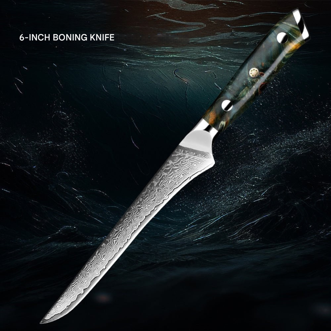 Japanese Damascus Knife Set – KairoBlade