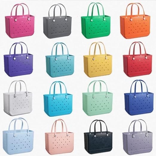 Washable EVA beach bag with ventilation holes