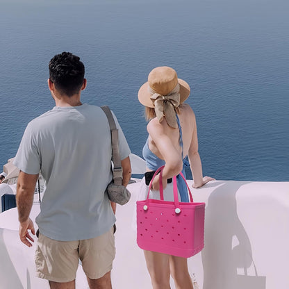 Washable EVA beach bag with ventilation holes