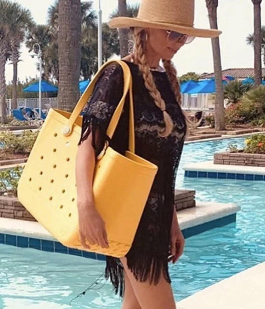 Washable EVA beach bag with ventilation holes