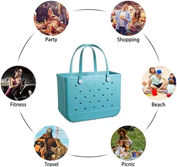 Washable EVA beach bag with ventilation holes