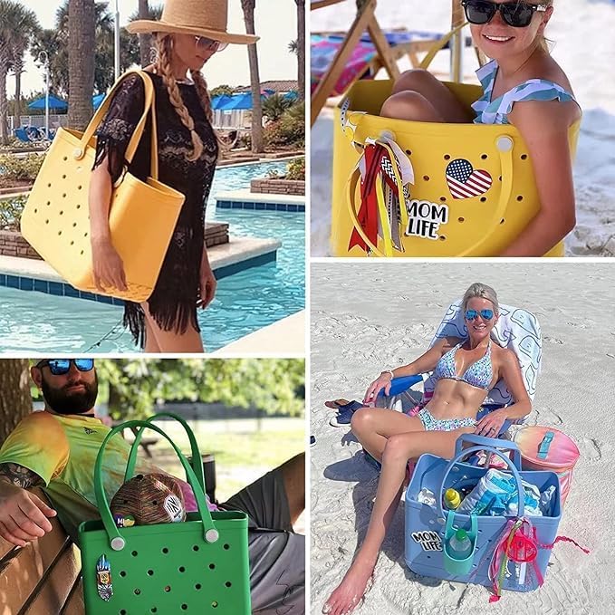 Washable EVA beach bag with ventilation holes
